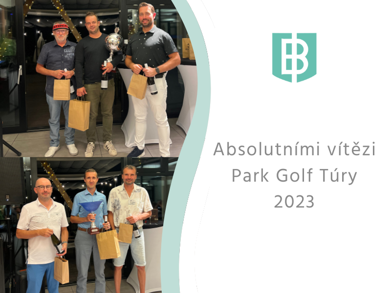 Absolutními vítězi Park Golf Túry 2023 se stali Jiří Vintera a Pavel Pospíšil