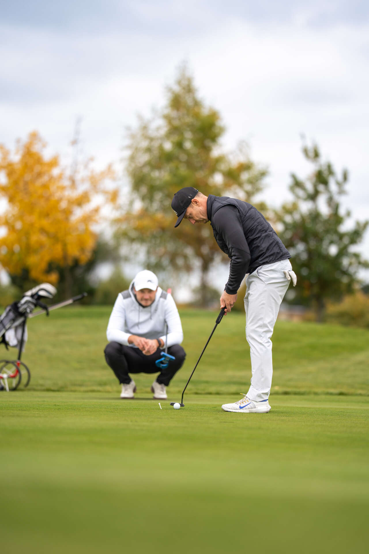 Svatomartinský Texas Scramble dvojic turnaj BICZ Pakgolf hřiště