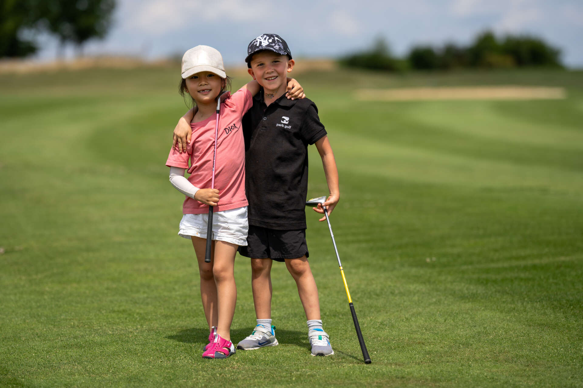 deti_na_hristi Děti na golfovém hřišti