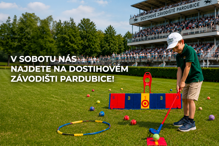 Park Golf Hradec Králové míří opět na Dostihové závodiště v Pardubicích.